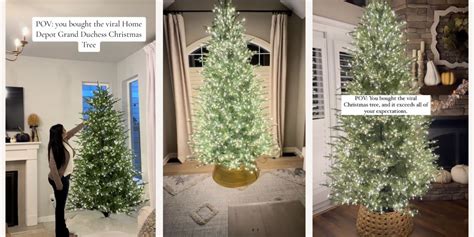 Home depot christmas tree viral - 32 Likes, TikTok video from Meli 🍸 ️🍒🪩 (@melyfrmtheblock): “caved and bought the viral christmas tree from home depot 😍 tiktok got me again lol. it’s not even flufffed or decorated yet and i’m already obsessed #grandduchessbalsamfir #homedepot #homedepottree #christmas #christmastree”. All I Want for Christmas Is You - Mariah …